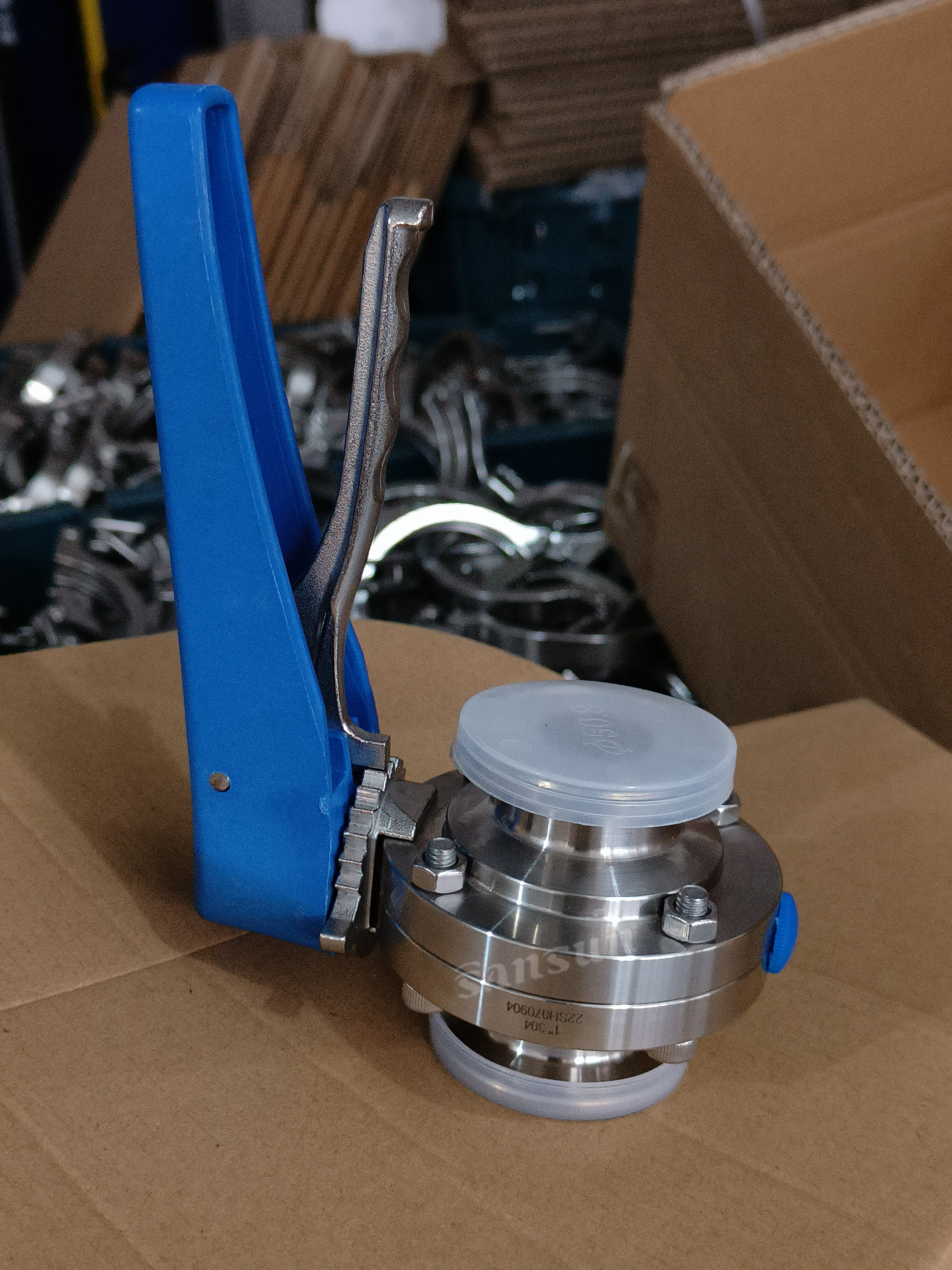 clamp butterfly valve (2)