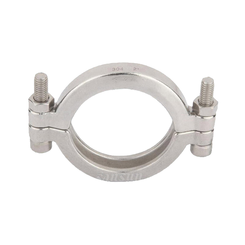 Stainless Steel High Pressure Sanitary Clamp 13 MHPV 