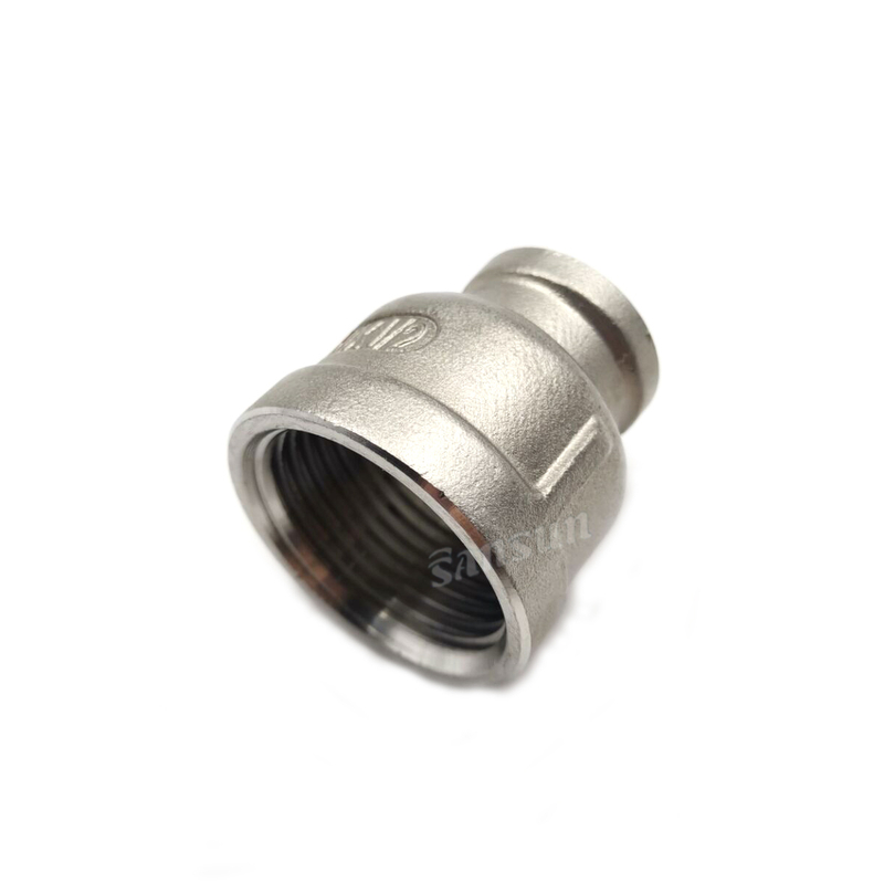 304 Stainless Steel NPT BSP Female Reducing Socket 