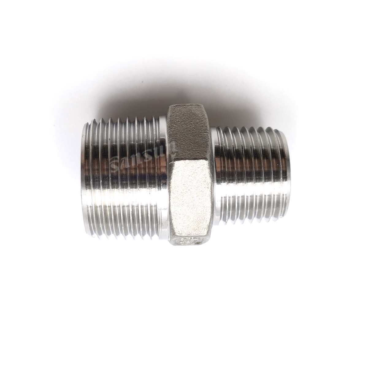 Brewery SS Male Reducing Hexagon Nipple