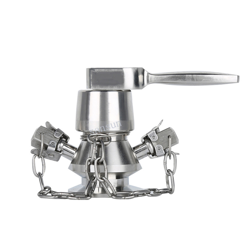 SS Aseptic Sterile TC Sampling Valve
