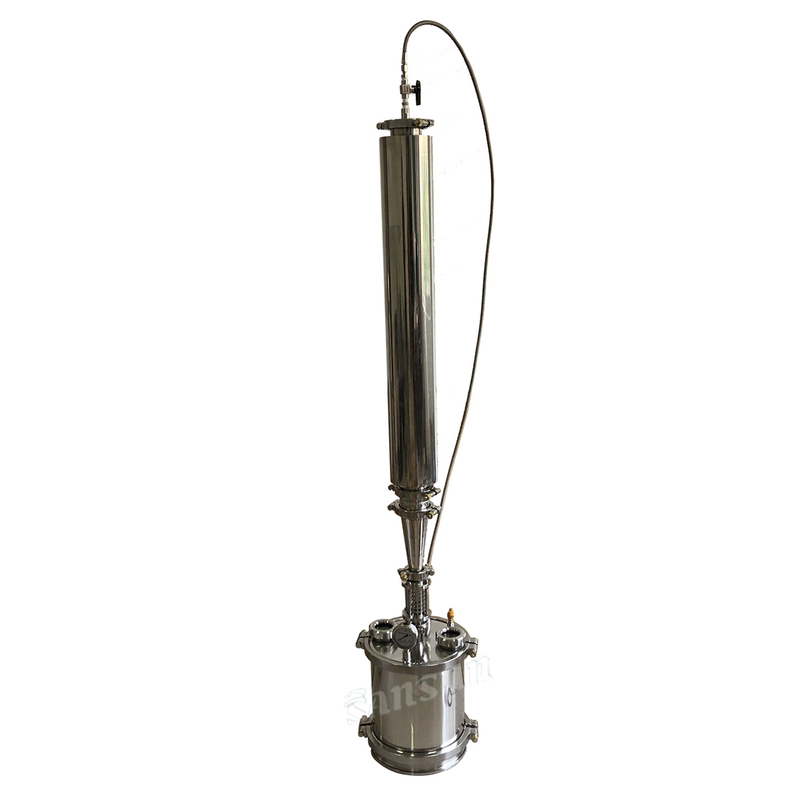 Sanitary Stainless Steel Mini Type BHO Closed Loop Extraction 1/2lbs