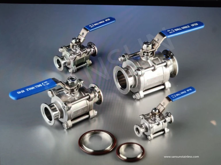 Manufacturer of sanitary stainless steel ball valves