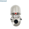 mini sanitary air actuated diaphragm valve with silicone seal factory price