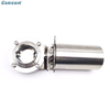 Food Grade Pneumatic Actuator Weld Ends Butterfly Valve