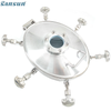 Elliptical Oval Manhole Cover with Sight Glass