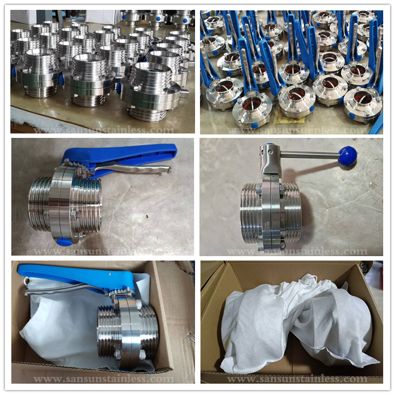 DIN butterfly valve photobank