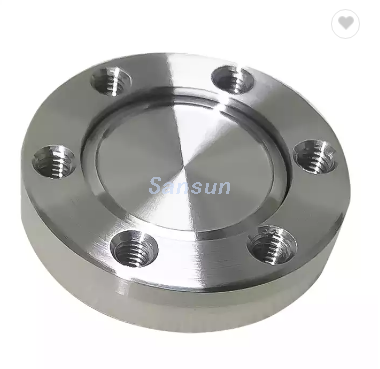 Stainless Steel CF Rotatable Blank Tapped Flange vacuum fittings