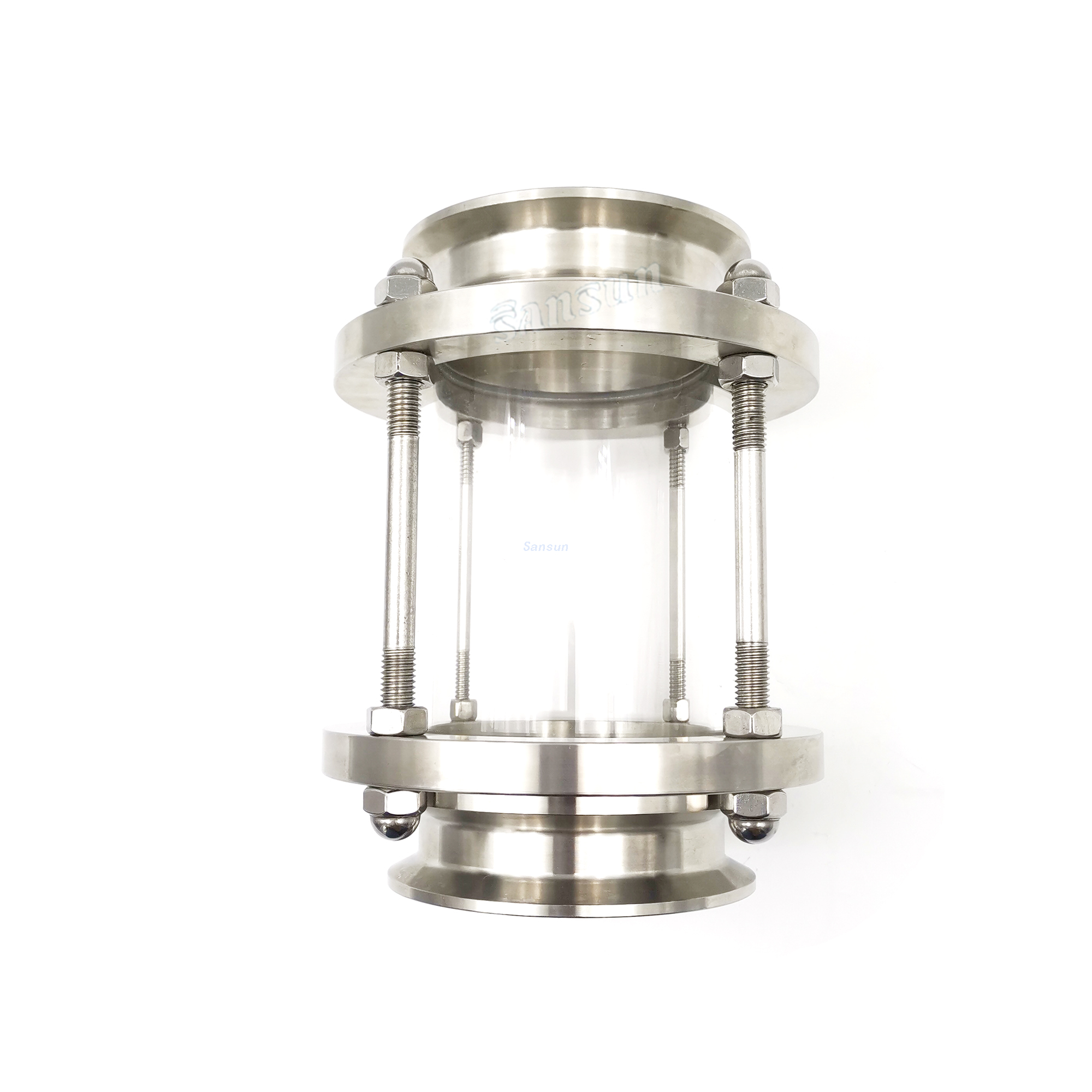 Homebrew Sanitary Clamp Inline Straight Sight Glass 