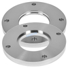 Stainless Steel ISO Bored Blank Bolted Flange Vacuum Fittings 
