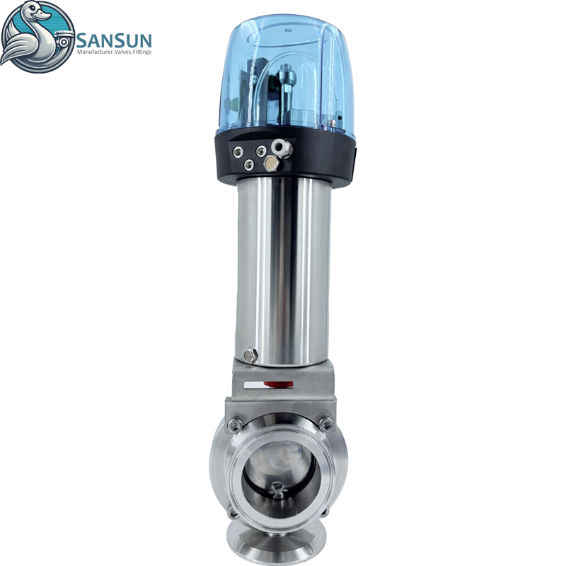 Sanitary Stainless Steel 316L Level Type Exhaust Valve Anti-vaccum Valve for Data Center Liquid Cooling