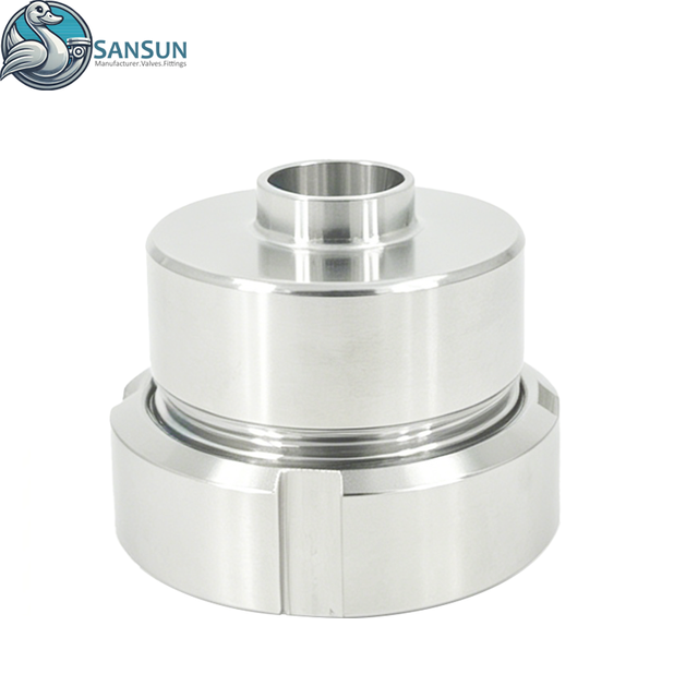Sanitary Stainless Steel Union Check Valve for AI Data Center Liquid Cooling OCP Cold Plate CDU Cooling System