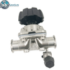 SS316L Hygienic Straight-Through Diaphragm Valve with Mini Diaphragm Valve Assembly