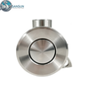 Stainless Steel Sanitary Tank Bottom Double Pneumatic Diverter Valve
