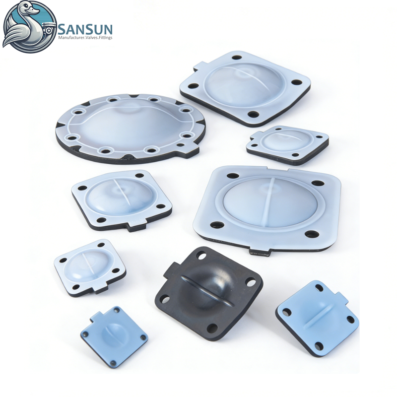 FDA Sanitary Diaphragm Valve Gasket EPDM/PTFE/FKM for Food & Biotech Industries