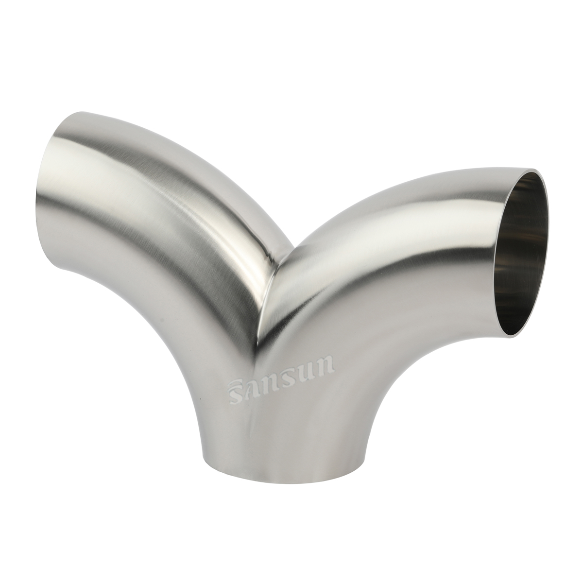 Stainless Steel Sanitary Welded Double 90 Degree elbow bend