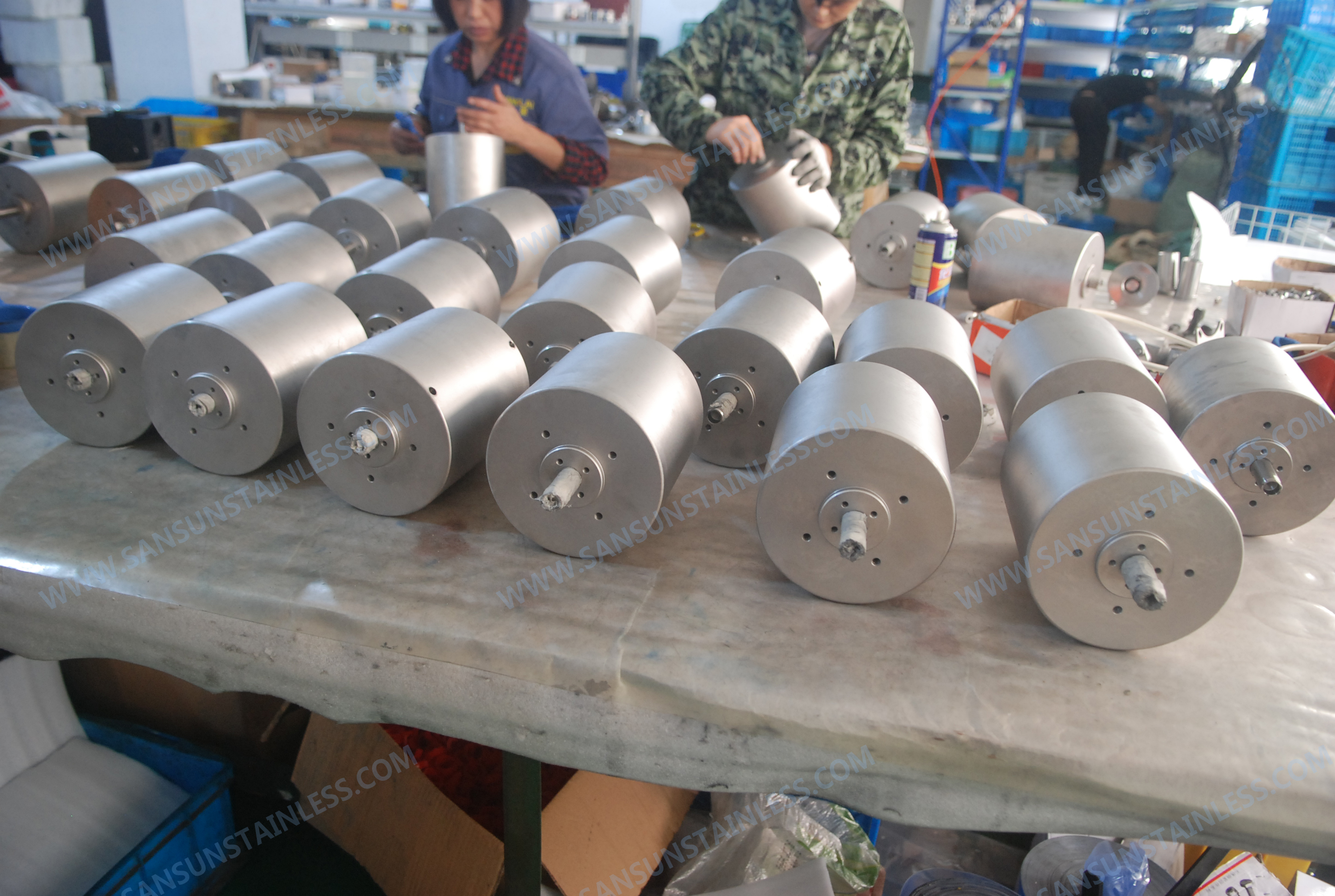 Sanitary Stainless Steel Pneumatic Actuator for Valve 3