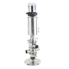 Sanitary pneumatic mixproof valve with control feedback positioner IL-TOP ASI-BUS DC24V 4-20mA