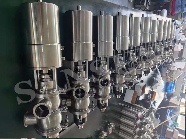 sansun-Double Seat Valve-workshop