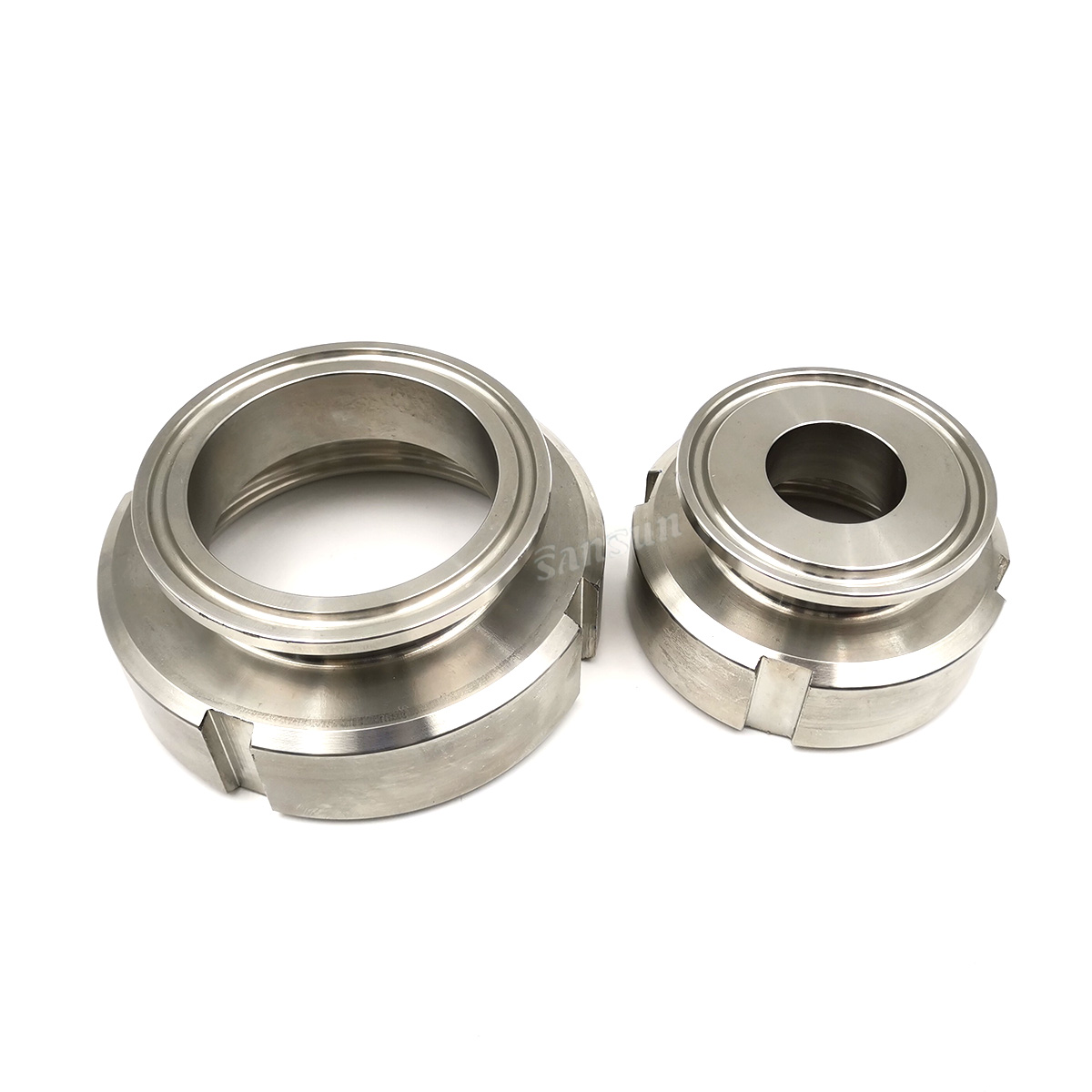 Food Grade Sanitary Stainless Steel Tri Clamp Adapter with Nut