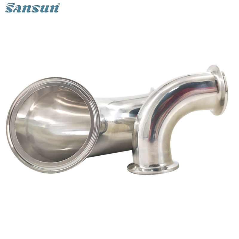90° Degree Clamp Elbow Sanitary Fitting