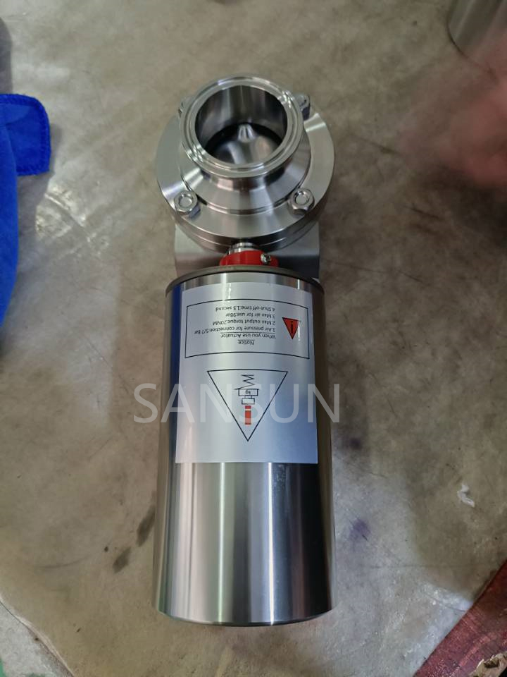 pneumatic butterfly valve