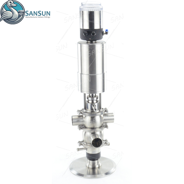 Hygienic Unique SSV Mixproof Double Seat valve