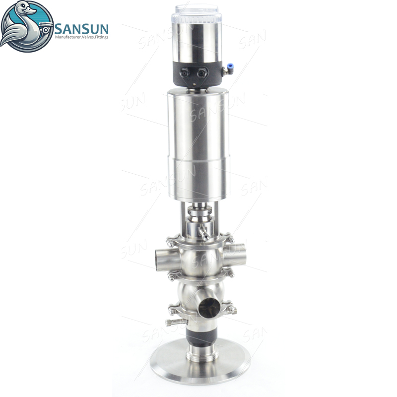 Hygienic Unique SSV Mixproof Double Seat valve