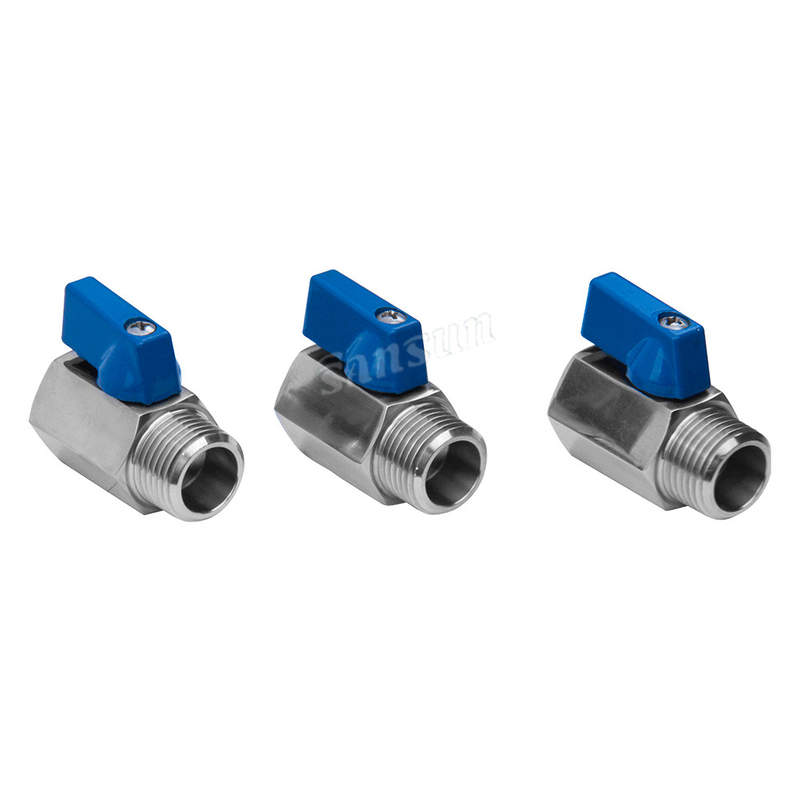 Homebrew Brewing 3/8" Stainless Steel Mini Ball Valve