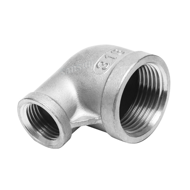 Stainless Steel 90 Degree Female Reducing Elbow 