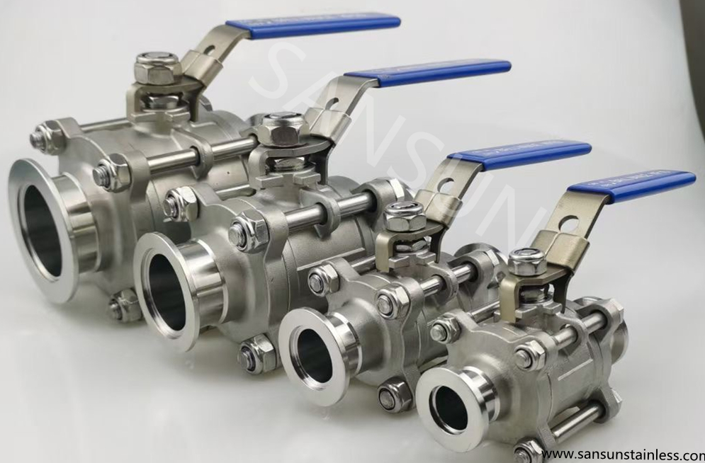 Sanitary Tri-Clamp Ball Valve