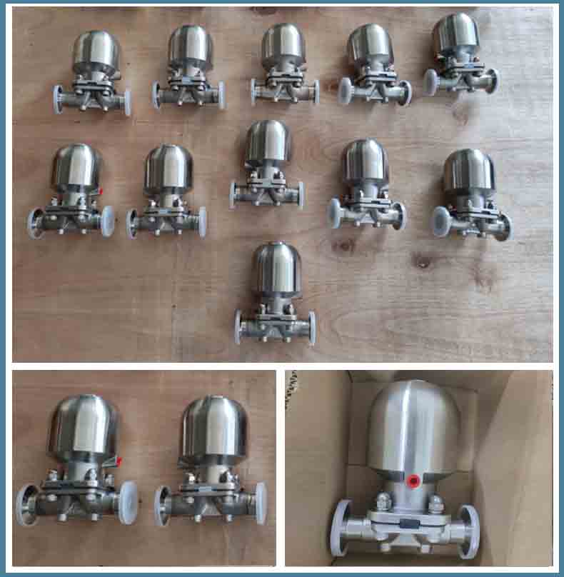 air actuated diaphragm valve