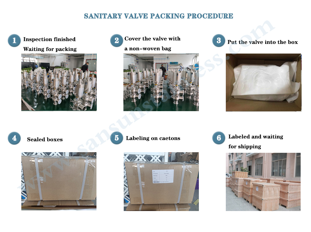 package for devert seat valve