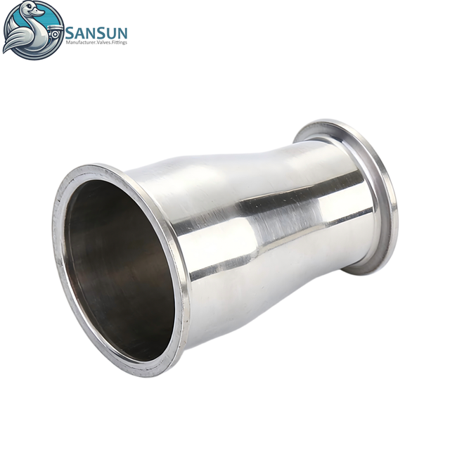  304 Stainless Steel Tri-Clamp Concentric Reducer for Data Center Liquid Cooling Systems