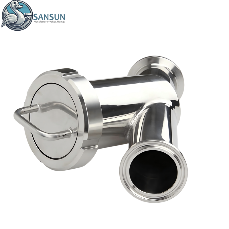 316L Y Type Tri-Clamp Filter for Data Center Liquid Cooling Systems