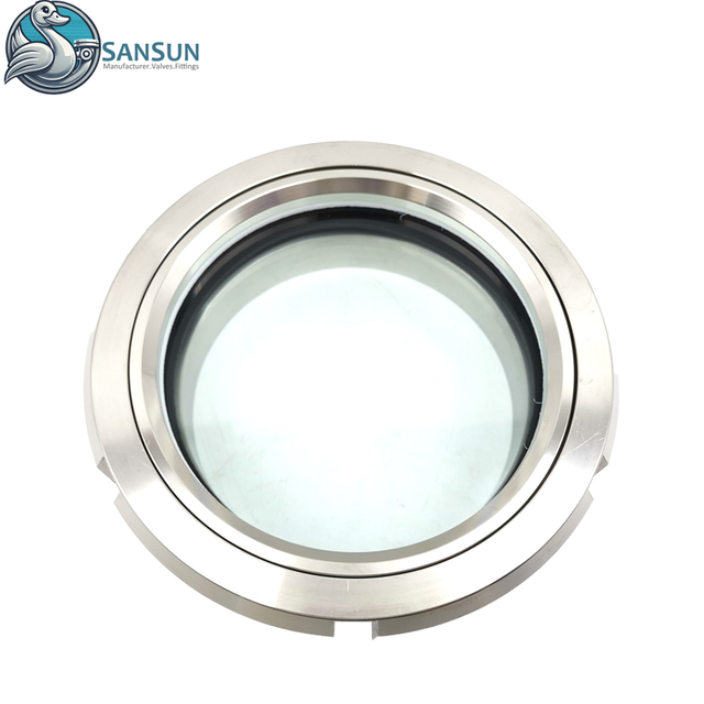 Data Center Liquid Cooling Systems 316L Stainless Steel Union Type Sight Glass