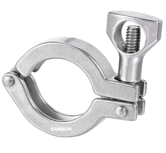 SS304 KF Single Pin Clamp 13MHH-14 Nut Vacuum Clamp