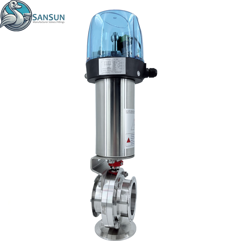 Sanitary Stainless Steel 316L Level Type Exhaust Valve Anti-vaccum Valve for Data Center Liquid Cooling