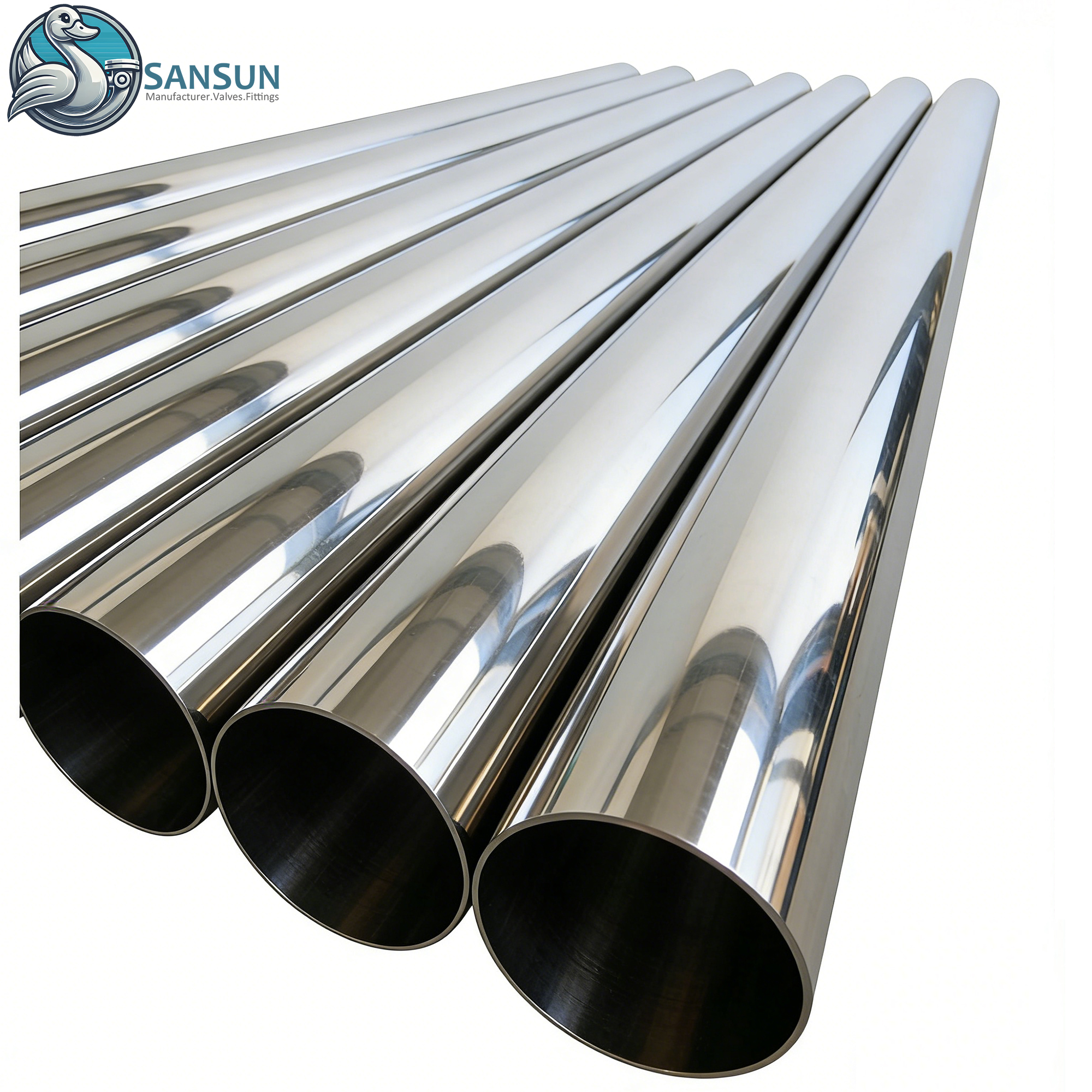 Food Grade Hygienic Stainless Steel Tubes 304/316L Welded & Seamless