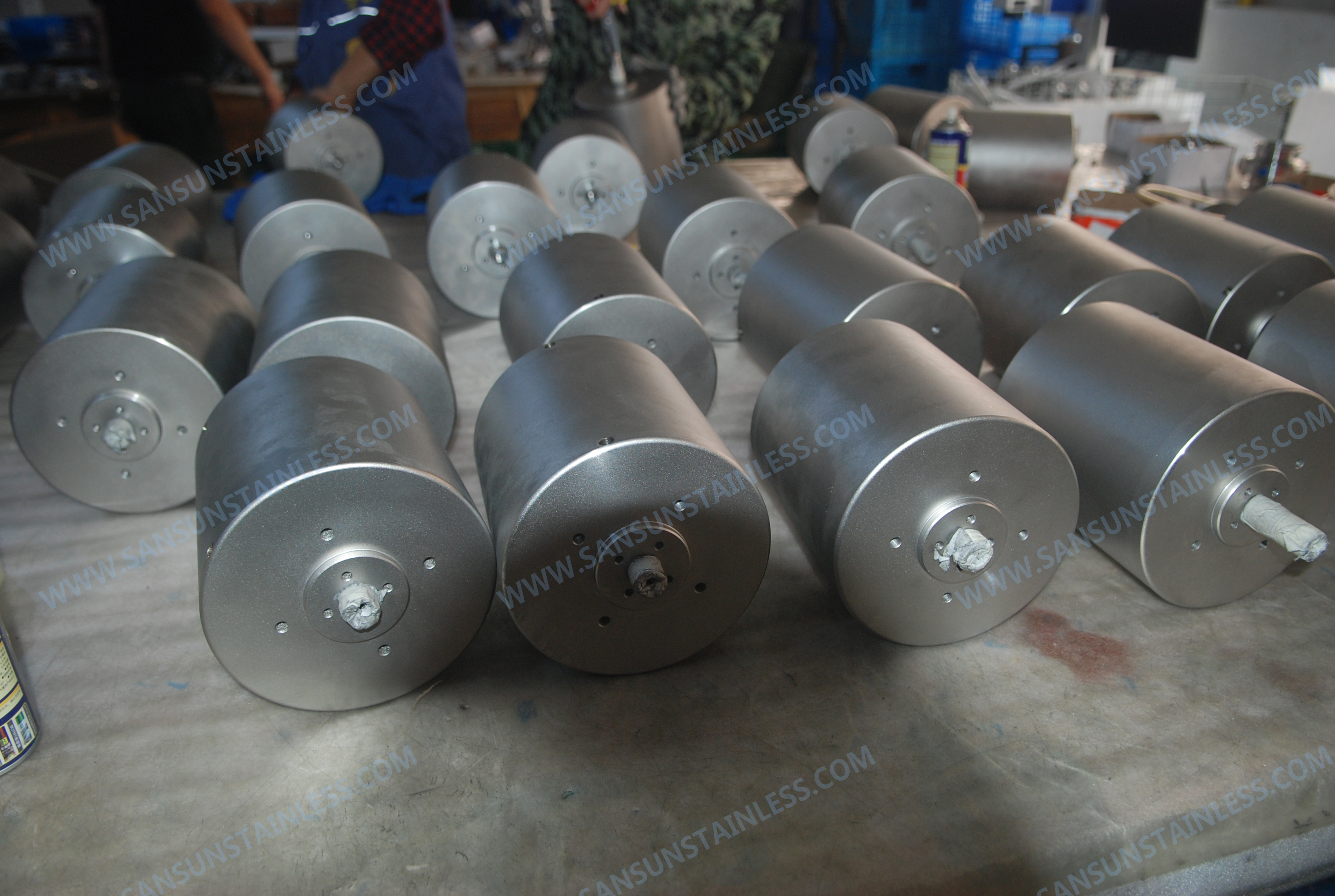 Sanitary Stainless Steel Pneumatic Actuator for Valve2