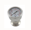 1.5" Tri Clover Compatible Sanitary Pressure Gauge Rear Mount