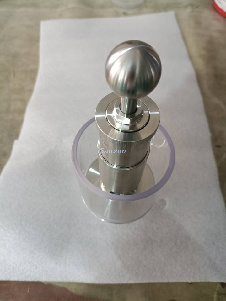 Spunding valve clamp inline type without pressure gauge
