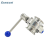 DIN Sanitary Stainless Steel Tie rod Clamp Butterfly Valve
