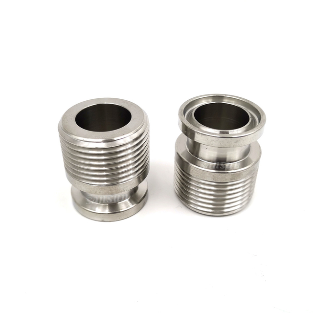 Sanitary 14MP NPT Male triclamp Adapter for Beer