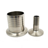1/2" Tri Clover Compatible to 3/8" Hose Barb Nipple
