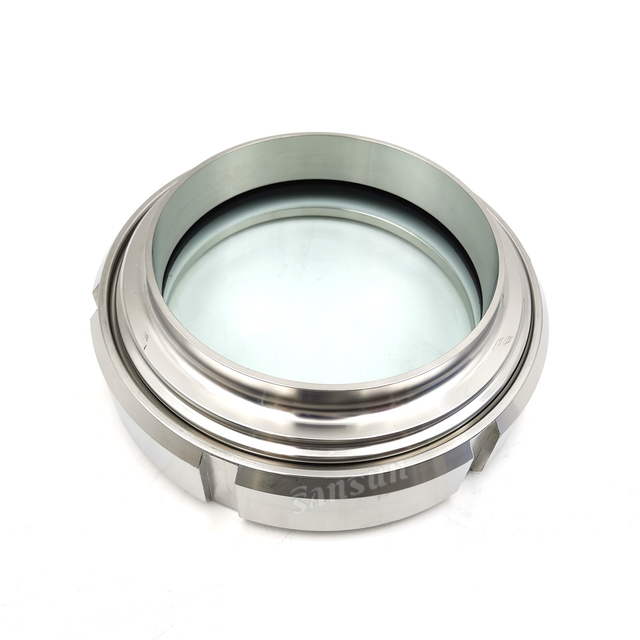 Sanitary Stainless Steel Union Type Sight Glass on Tank