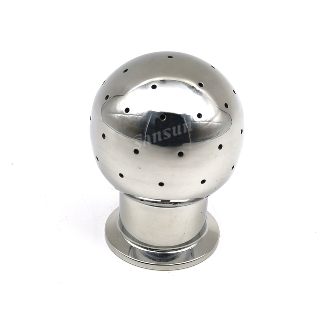 Sanitary Stainless Steel Tri Clamp CIP Cleaning Ball