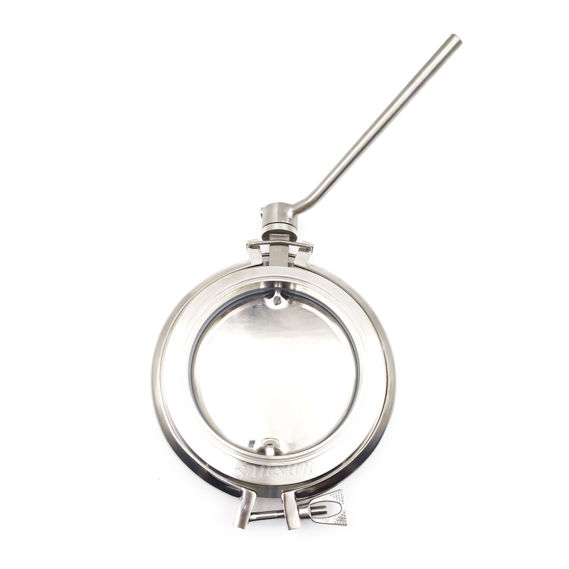 Pharma Hygienic Stainless Steel Powder Butterfly Valve