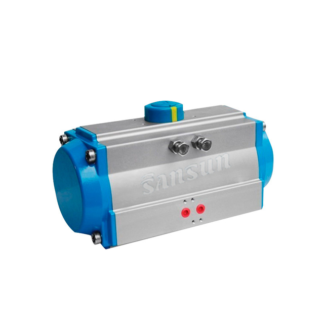 Stainless Steel Aluminum Electric Double Acting Pneumatic Actuator