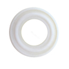 Sanitary Clamp Ferrule PTFE White Gasket Seal 